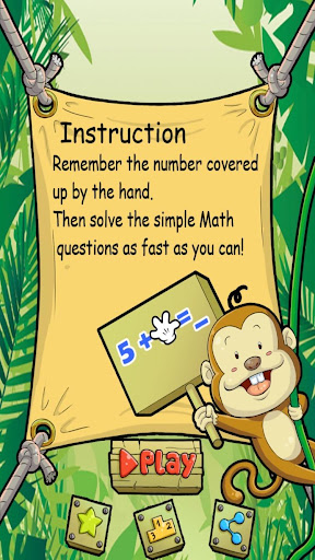 Android application Fast Math - Math with 2 second screenshort