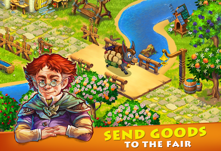 Farmdale: farming games & town with villagers Screenshot
