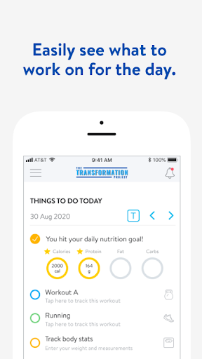 Android application Transformation Proj. screenshort