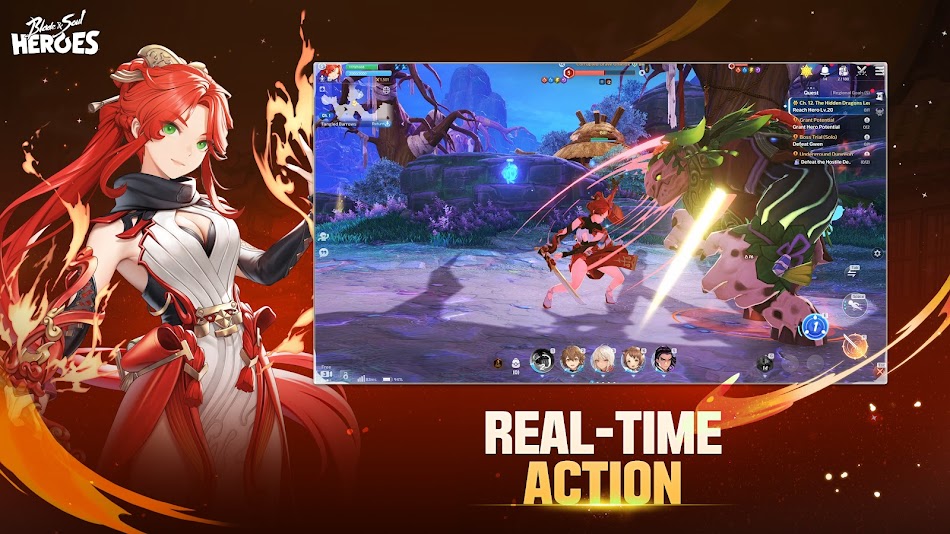 #6. Blade & Soul Heroes (Android) By: NCSOFT