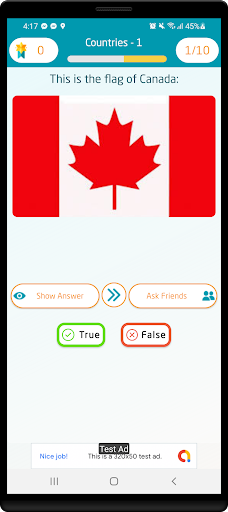 Wisdom Check Screen 2