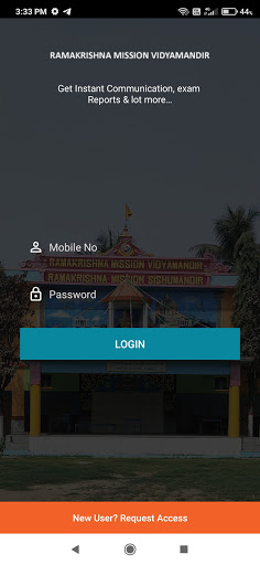 Android application Ramakrishna Mission Vidyamandi screenshort