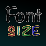 Cover Image of ดาวน์โหลด Change Font Size  APK