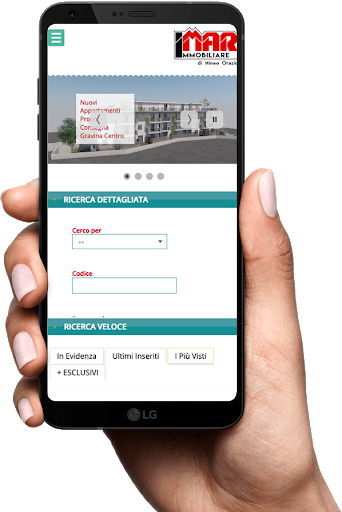 Android application IMar Immobiliare screenshort