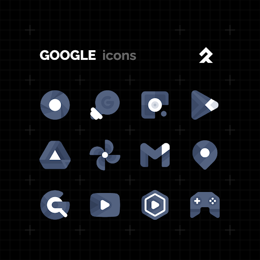 ENIX DARK Icon Pack Screen 2