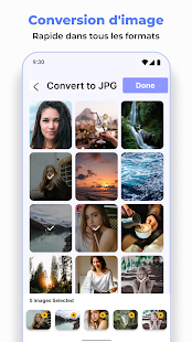 Convertir image - PDF/JPG/PNG Capture d'écran