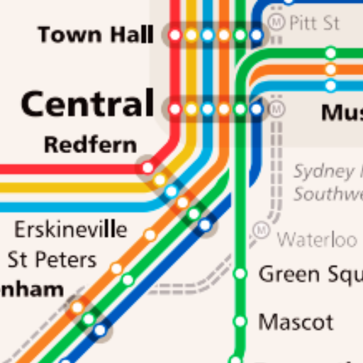 Sydney Metro Map (Offline)