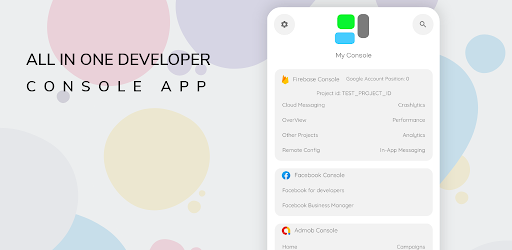 Android application My Console All in one develope screenshort