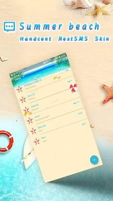 Summer beach skin for Next SMSのおすすめ画像1