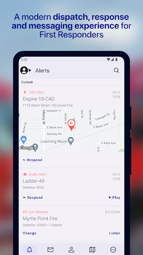 Android application eDispatches screenshort