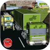 Off-Road Hill Army Truck Drive icon