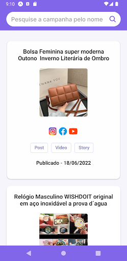 Ovni: Seja influencer Screen 2