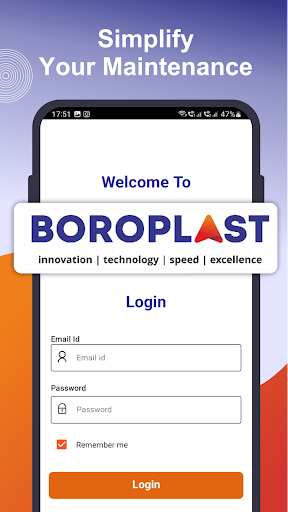 Android application Boroplast screenshort