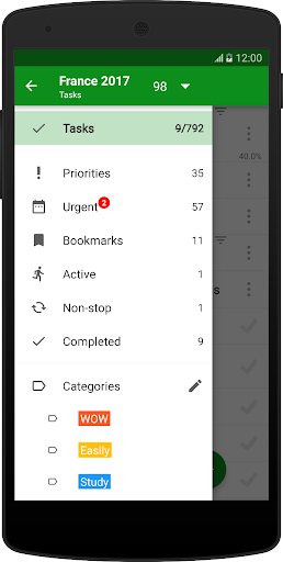 Organizer - diary, to-do, GTD Screen 2