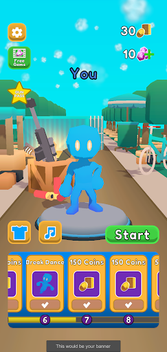 Android application Gun Race: Battle Royal screenshort