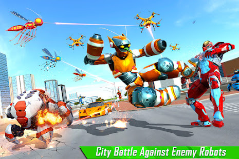 Mosquito Robot Car Games 2021 android2mod screenshots 4