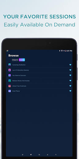 Screenshot of HypnoCloud: Hypnosis