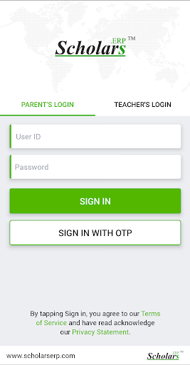 ScholarsERP Screen 2