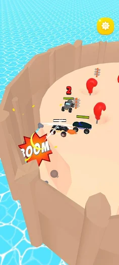 Crazy Cars 3D - Screenshot 3