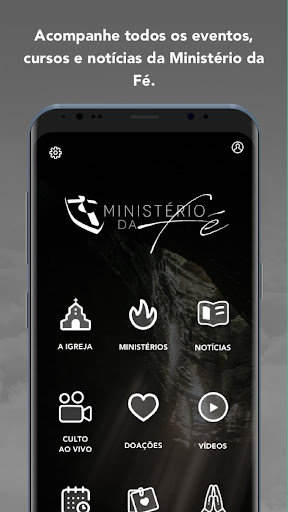 Android application Ministério da Fé Oficial screenshort