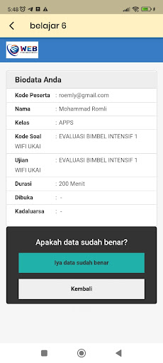 WIFI UKAI Bimbel Farmasi Screen 2