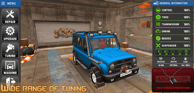 Russian Car Driver Uaz Hunter: Unlimited Money 4