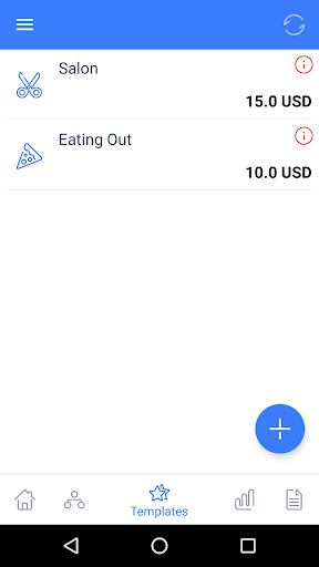 Xərclərim - Expense Manager Screen 3