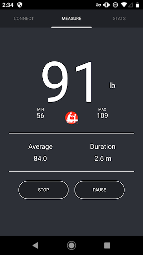 Gait Tracker Screen 2