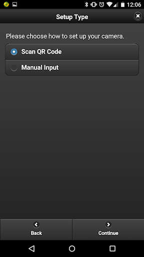 Android application 3xLOGIC VISIX Setup Tool screenshort