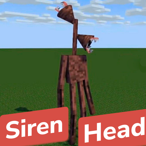 Siren Head for minecraft mods logo
