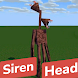 Siren Head for minecraft mods