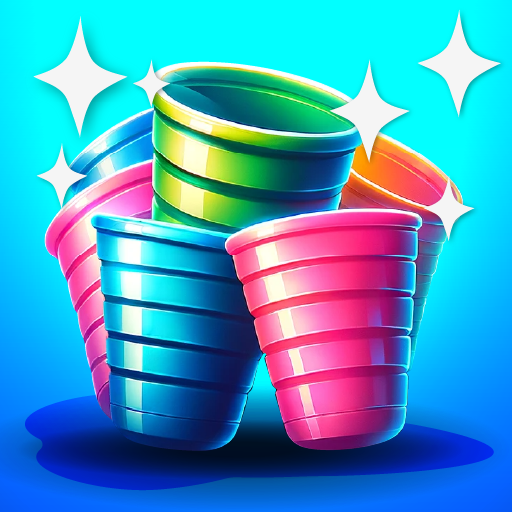 Stack Cups 3D  Icon