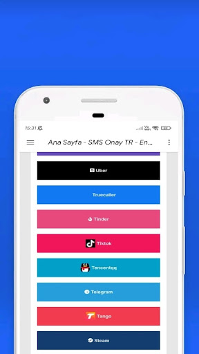 Numaralarınız - SMS Onayı Screen 3
