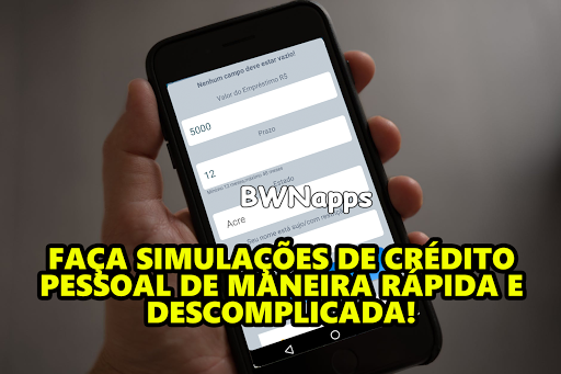 Android application Emprestimo Rápido Online BWN screenshort
