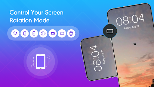 Android application Screen Rotation Control screenshort