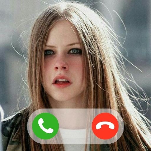 Avril Lavigne Fake Video Call