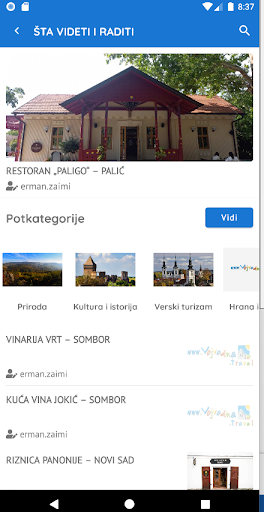 Vojvodina Travel Screen 2