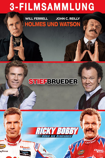 Holmes Watson Stiefbruder Ricky Bobby Konig Der Rennfahrer 3 Filmsammlung Movies On Google Play