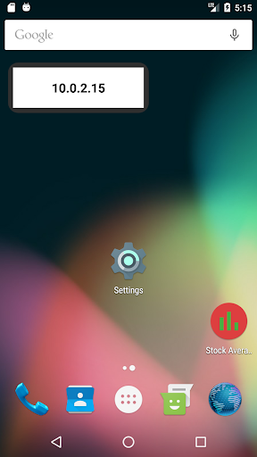 IpAddressAppWidget Screen 2