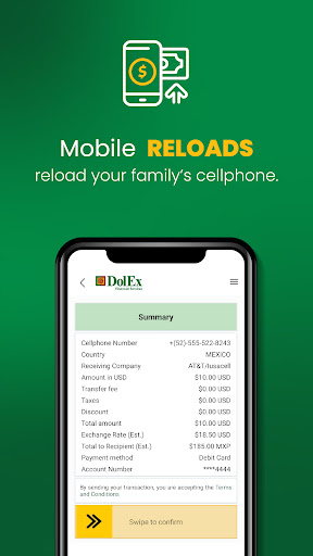 DolEx Money Transfer Screen 3