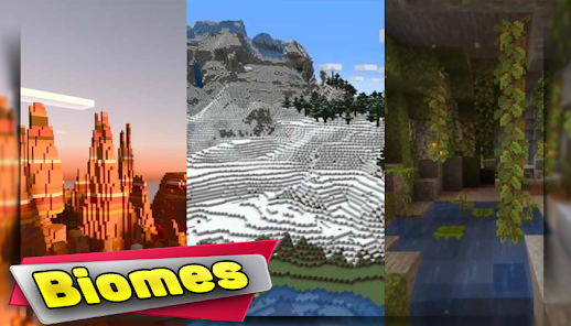 Biomes Mod for Minecraft PE 1.45 APK + Mod (Free purchase) for Android