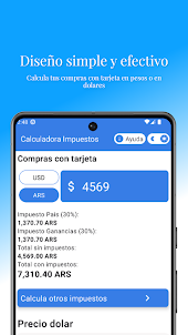 Calculadora Impuesto Argentina
