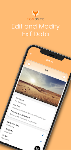 Photo EXIF & Metadata Editor Screen 3