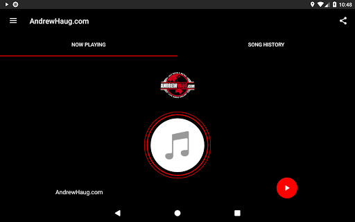AndrewHaug.com Screen 3