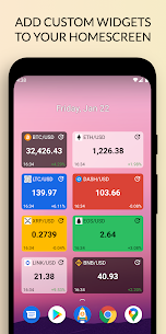 CryptoRocket PRO Bitcoin Cryptocurrency Tracker Apk app for Android 4