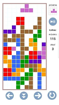 Blocos Q Caem - Screenshot 2