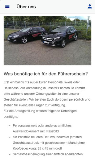 Fahrschule Greif Screen 2