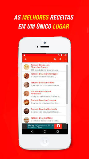 Receitas de Tortas de Bolacha Screenshot 2 - AppWisp.com