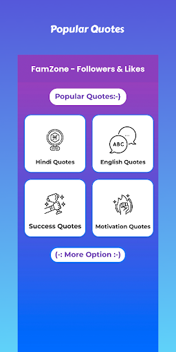 FameZone Get Followers & Likes Screen 3