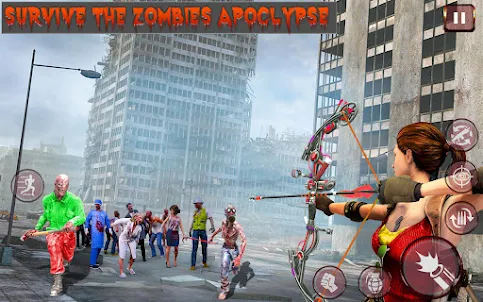 Zombie Target Shooting Offline